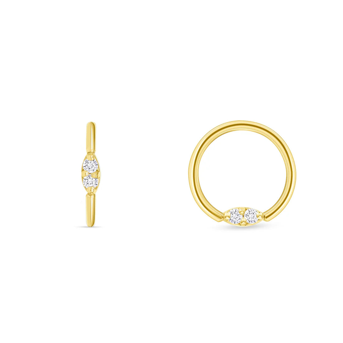 ProngSet Marquise Seamless Ring