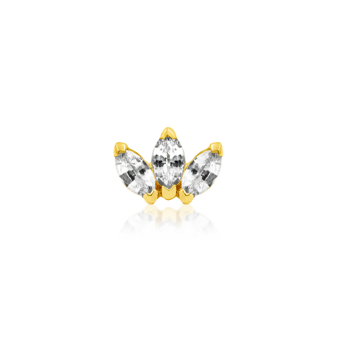 Triple Marquise Fan