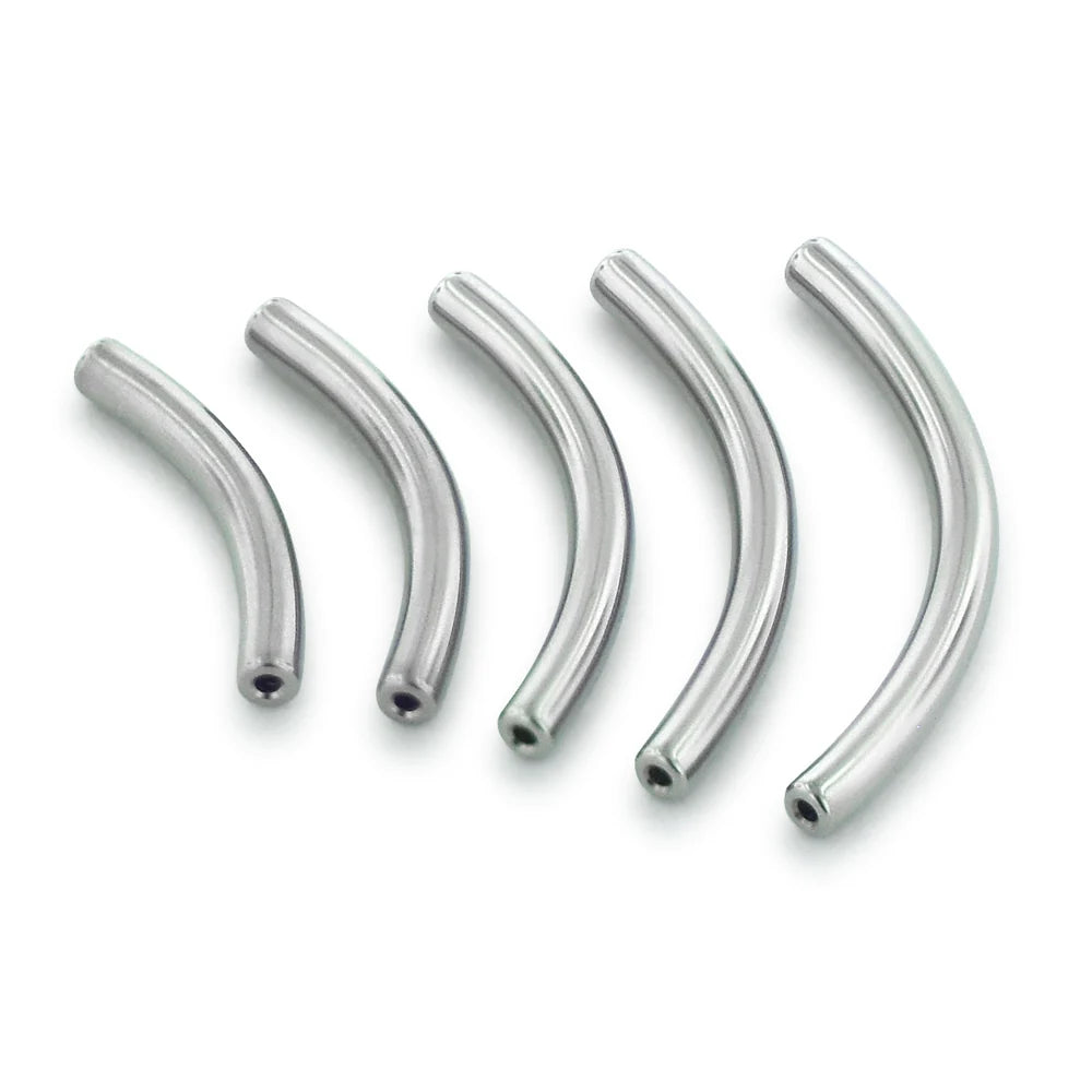 Titanium Curved Barbells - Shaft Only