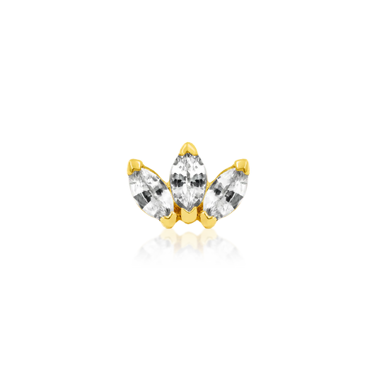 Triple Marquise Fan
